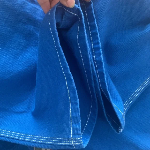 New without tags Dickies royal blue pocketed contrast stitching pants 11/30 - Picture 5 of 8